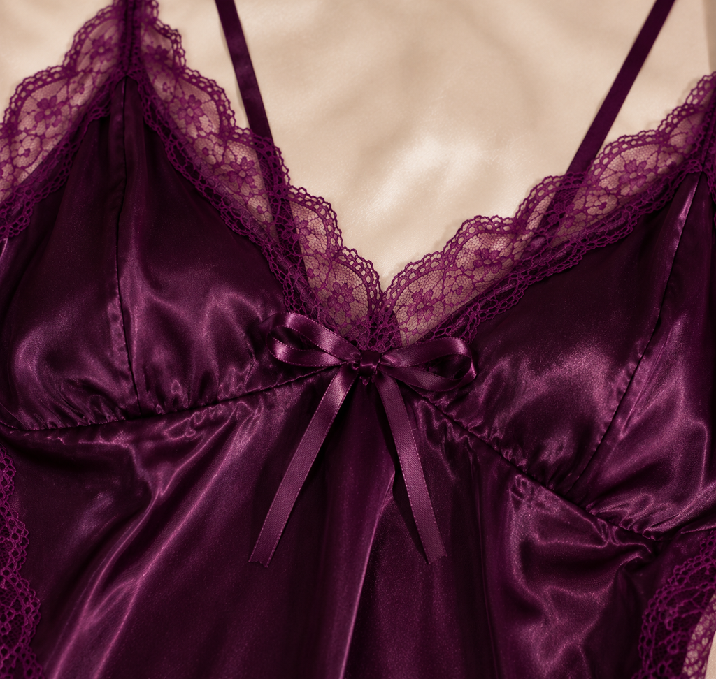 Velvet Midnight Slip Dress