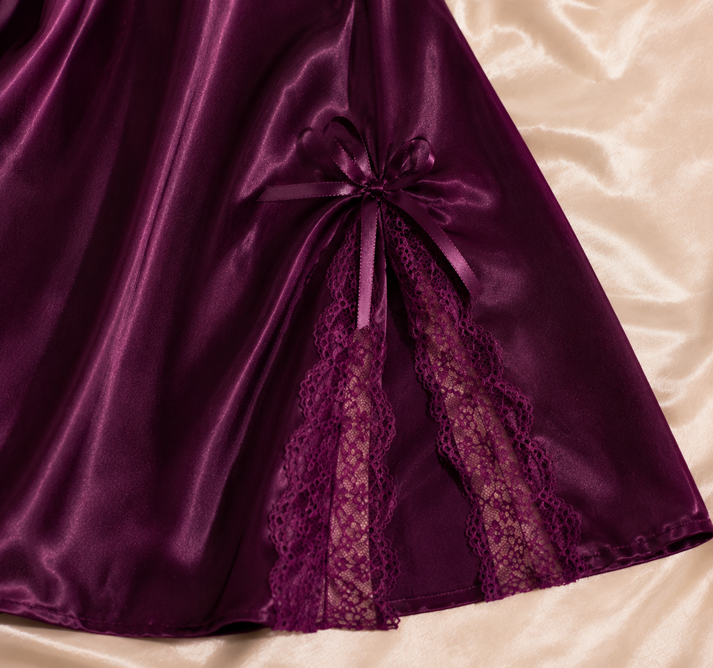 Velvet Midnight Slip Dress